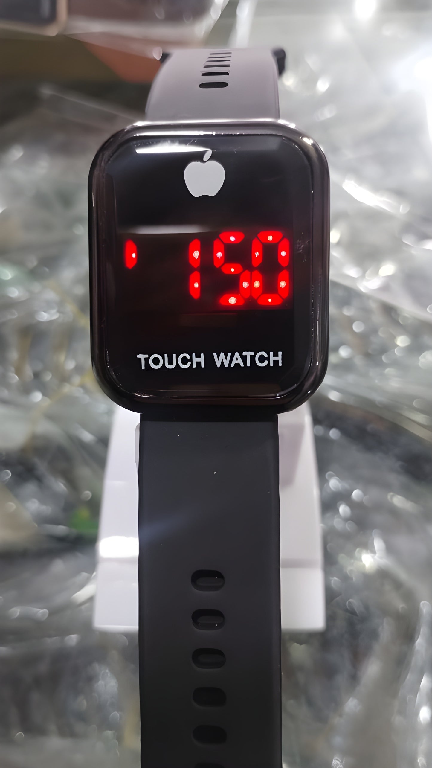 Touch LED Watch Fashion Casual Sports Men's Watch Touch Smart LED Digital Watches Electronics Wrist Watches for Men Women Square Clock (Random color) Without box