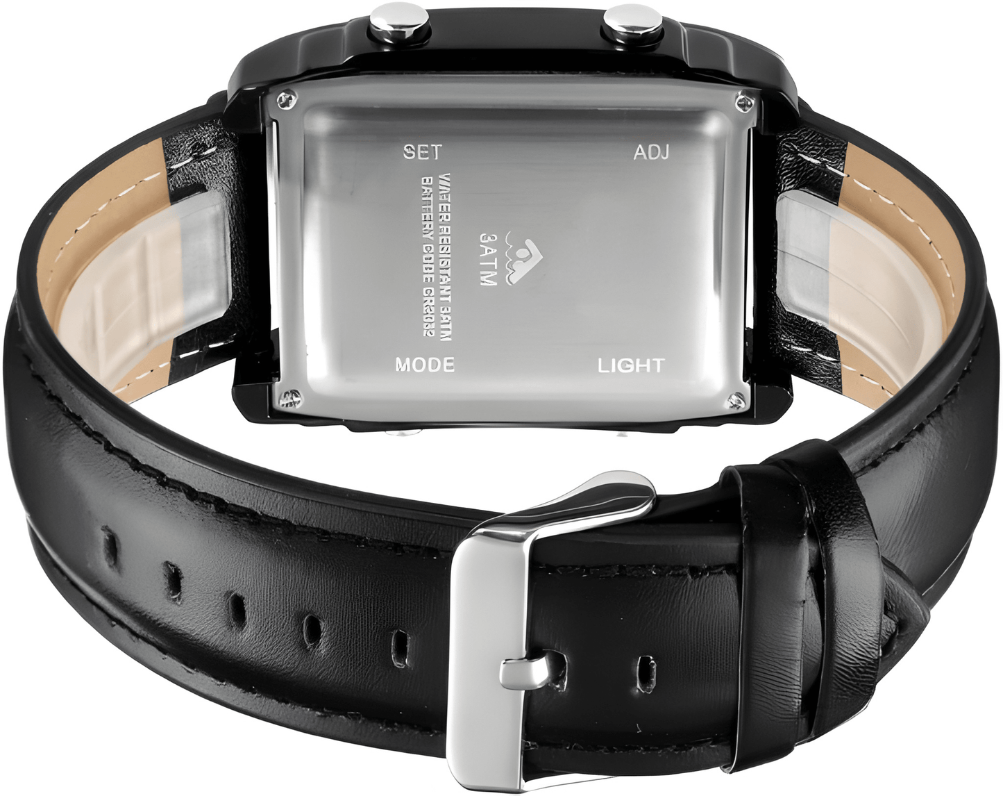 Original Skmei 1868 Boys New Style Design Famous Watch Digital Analog Mens Wrist Watches for Men Luxury Watch - Without Box - Full Black