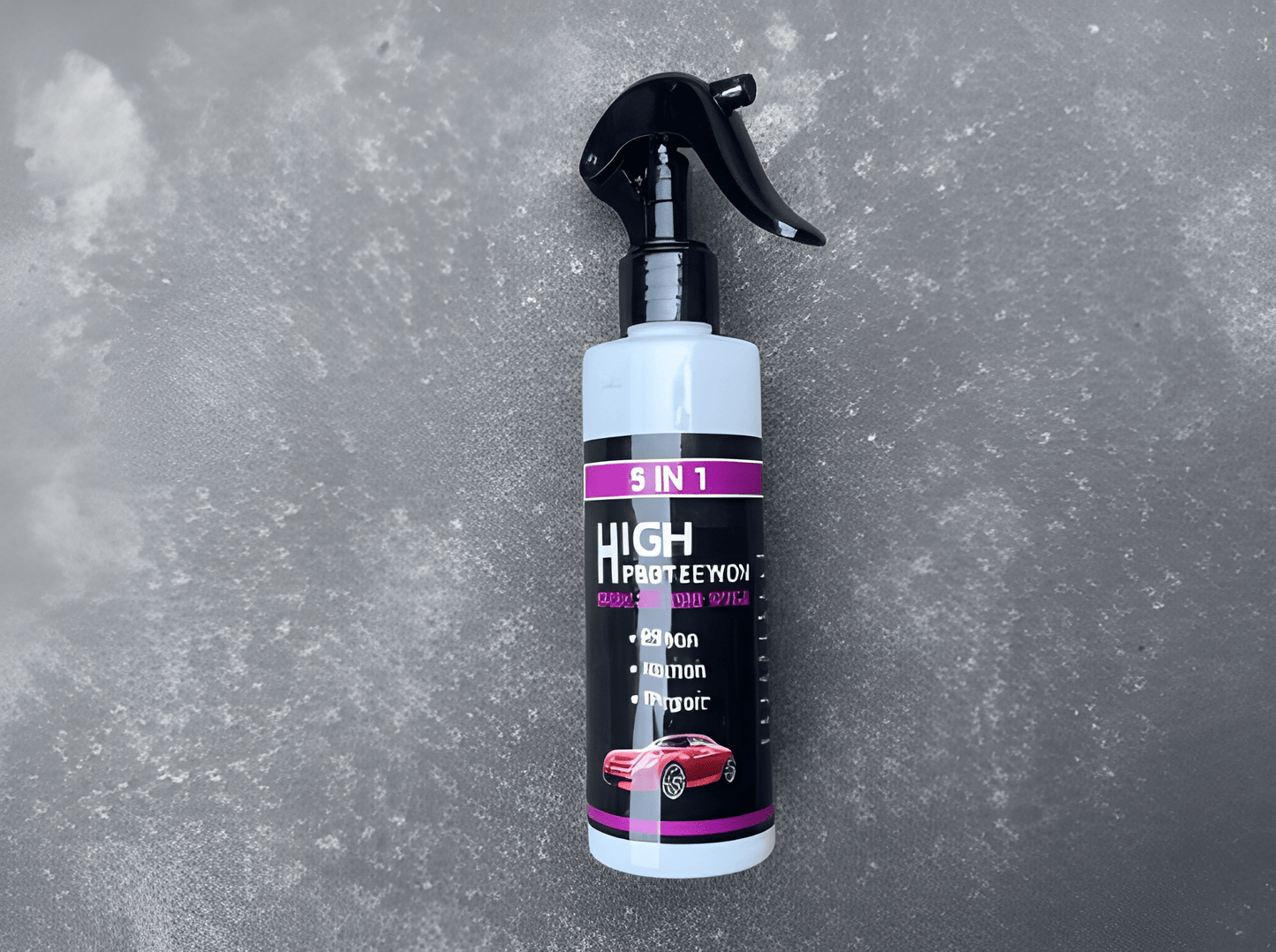 3 In 1 High Protection Quick Car Coating Spray, Ceramic Car Coating Spray Crystal Coating For Car - Quantity 100ml