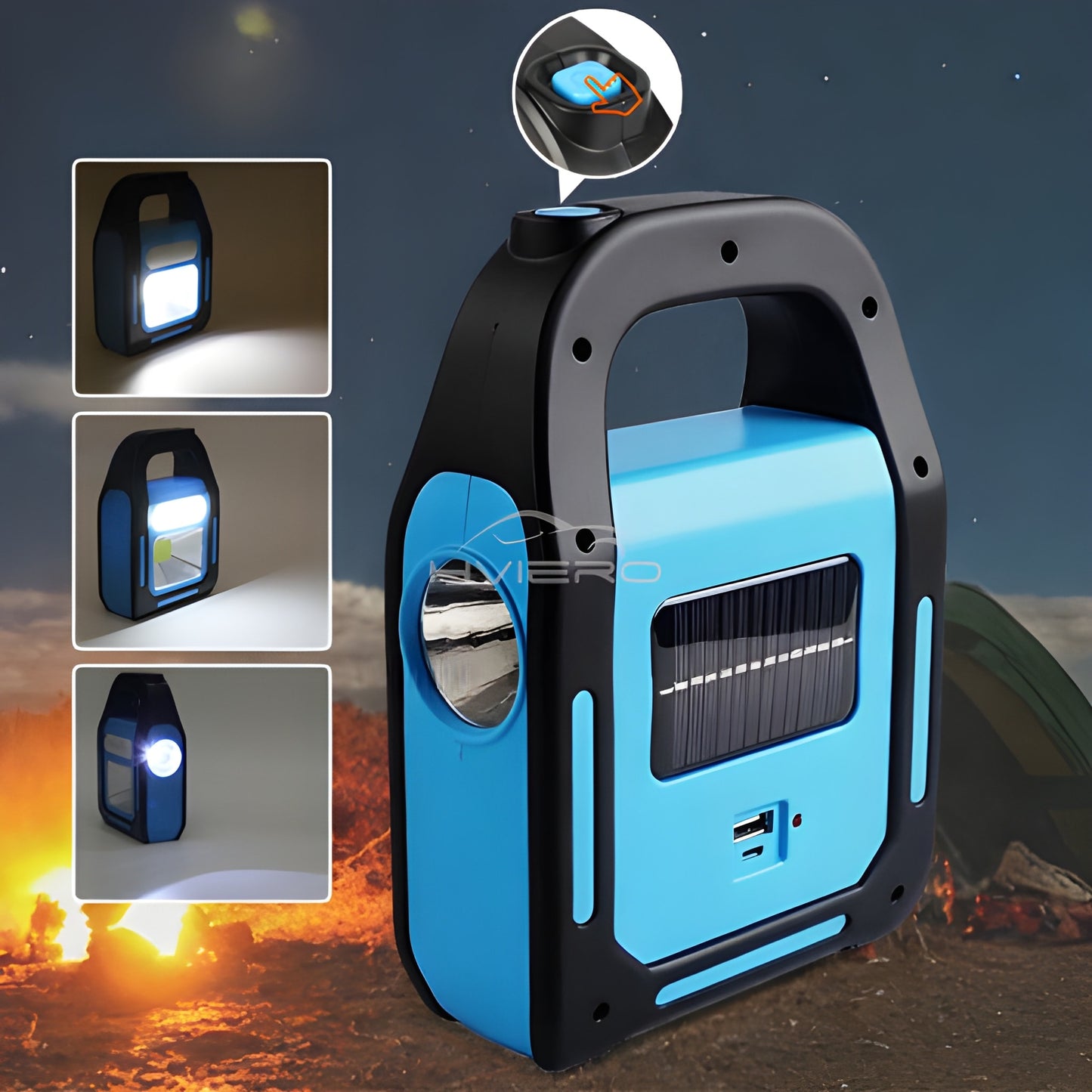 Hurry Bolt Work Light – Portable Rechargeable LED Work Lamp With Super Bright Illumination For Garage, Outdoor, Emergency, And Job Site Use