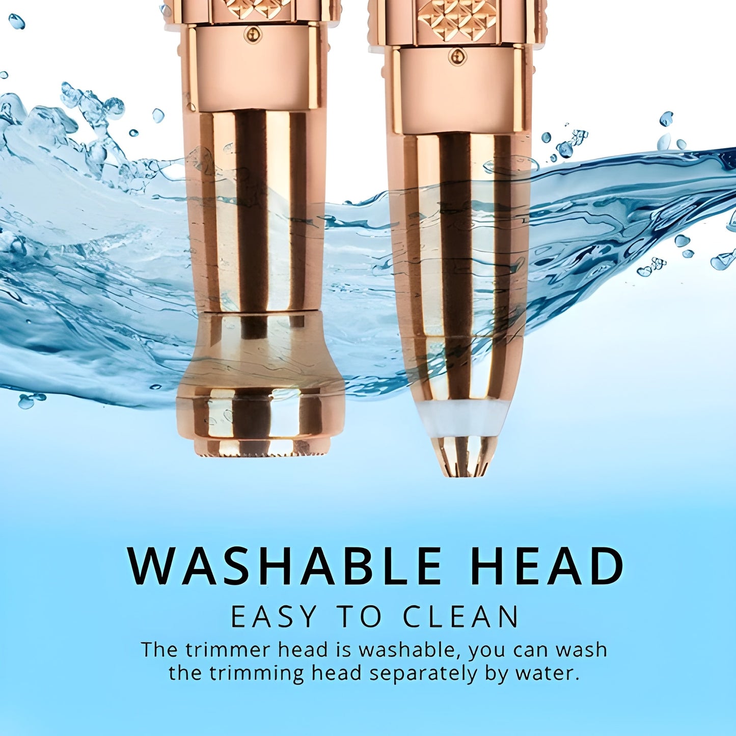 2-in-1 Women's Electric Epilator & Painless Shaver – USB Rechargeable Hair Remover for Face, Body, Bikini & Eyebrows