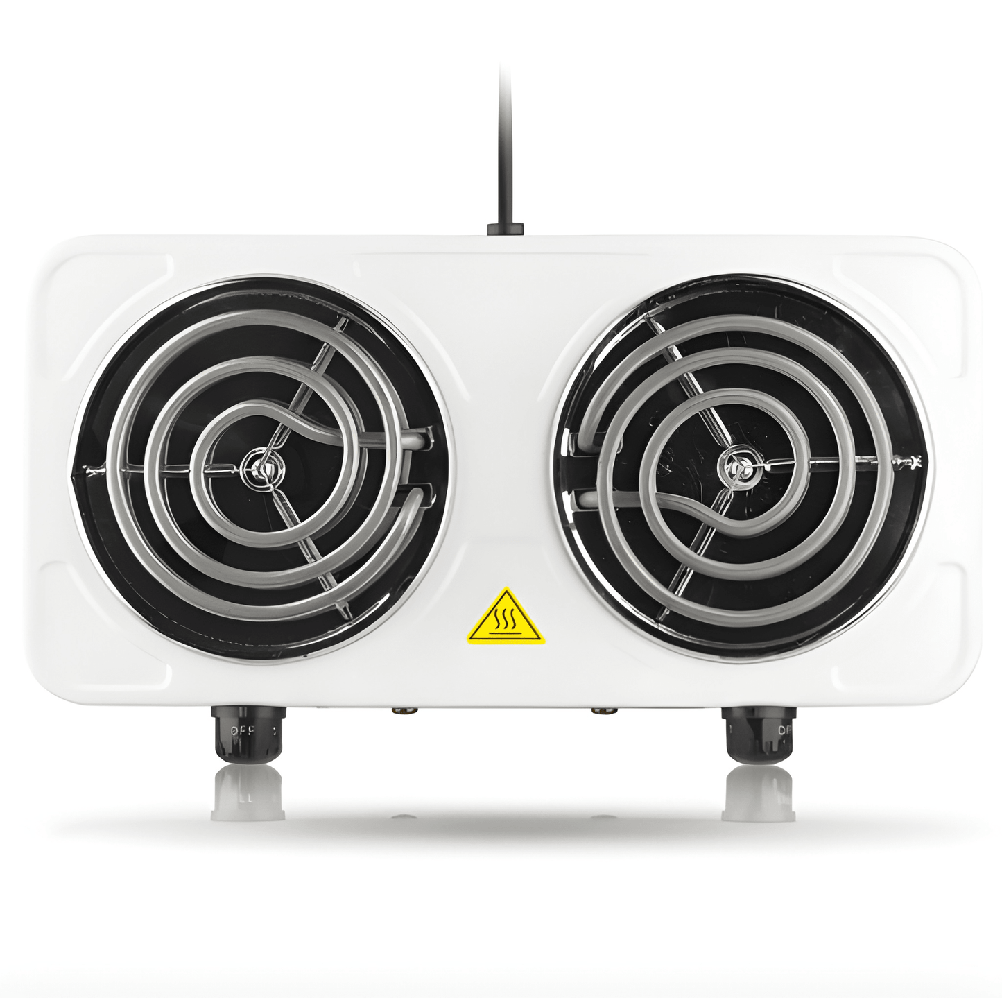 RAF Electric Stove – Dual Coil Burner, Fast Heating & Easy-to-Clean Portable Cooktop