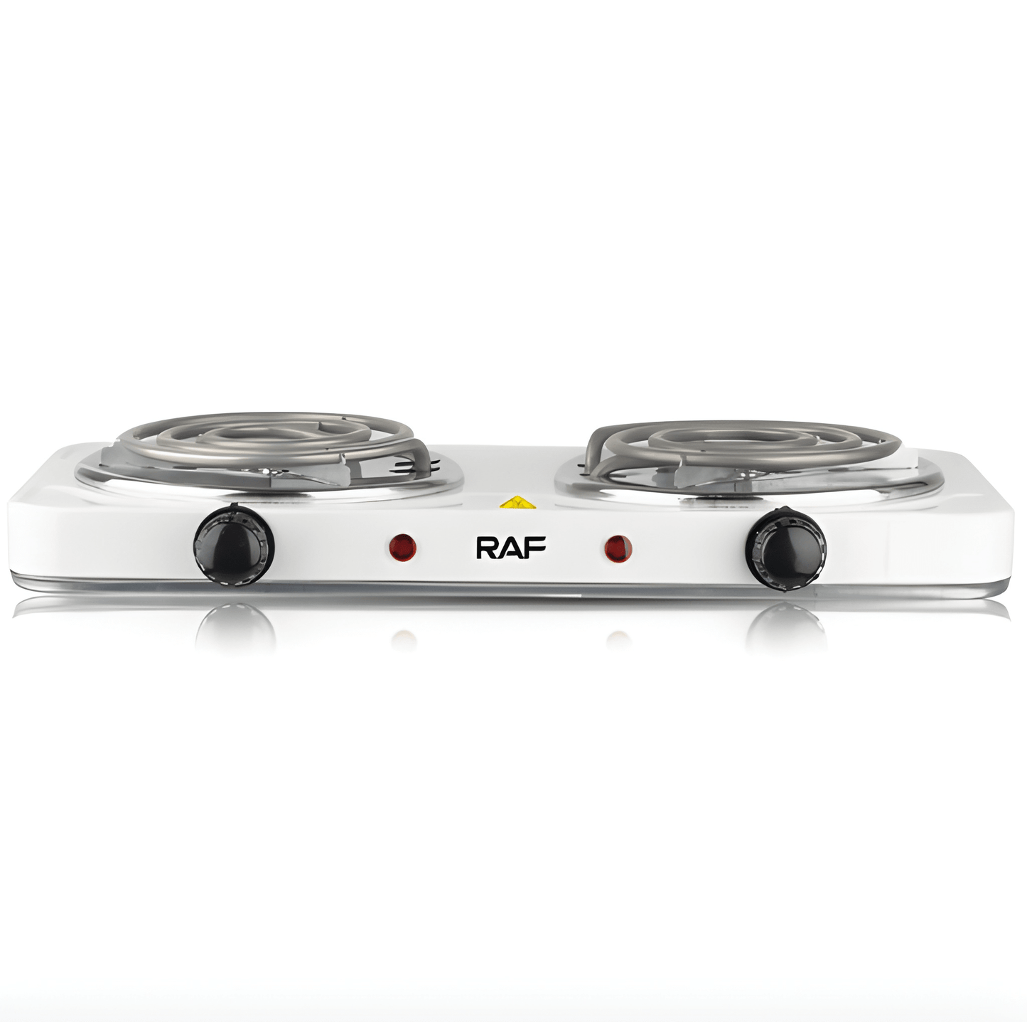 RAF Electric Stove – Dual Coil Burner, Fast Heating & Easy-to-Clean Portable Cooktop