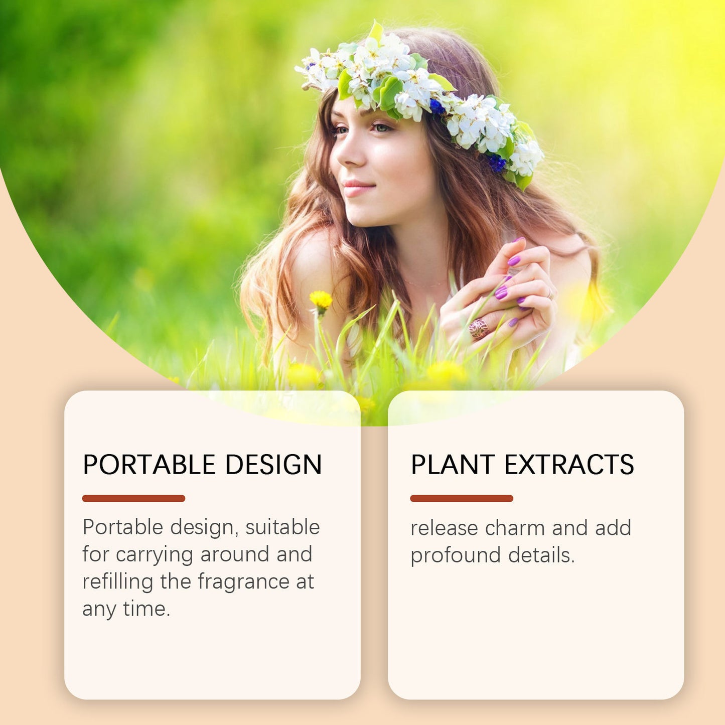 Citrus Flower Perfume Portable Portable Lasting