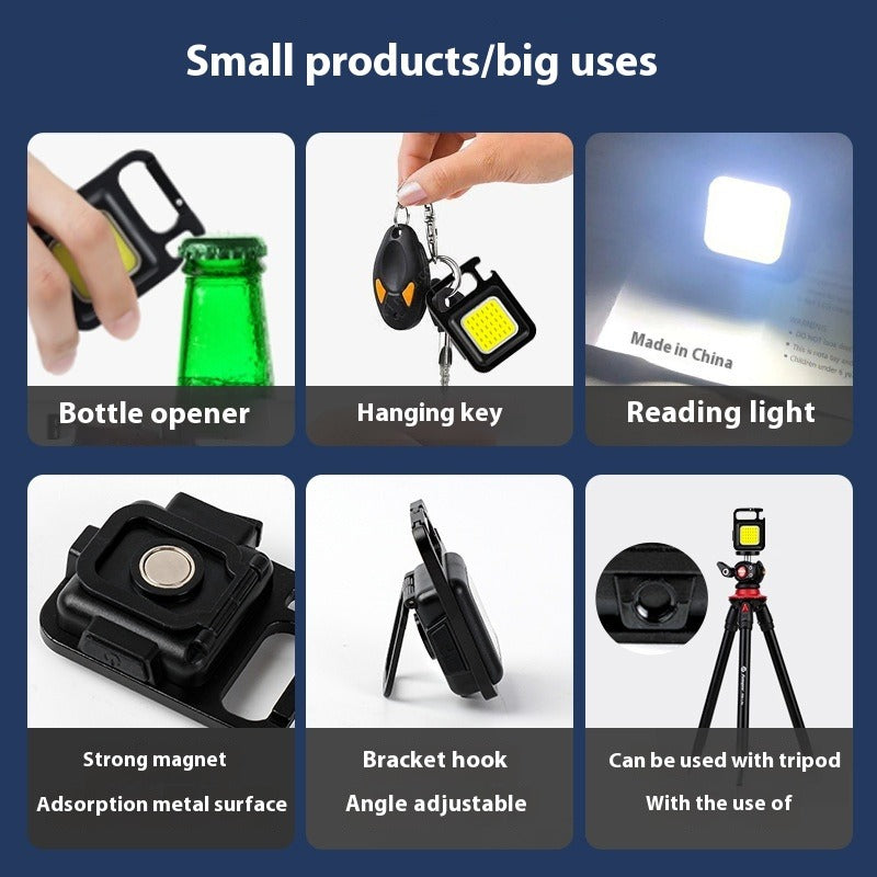 Strong Light Keychain Portable Torch
