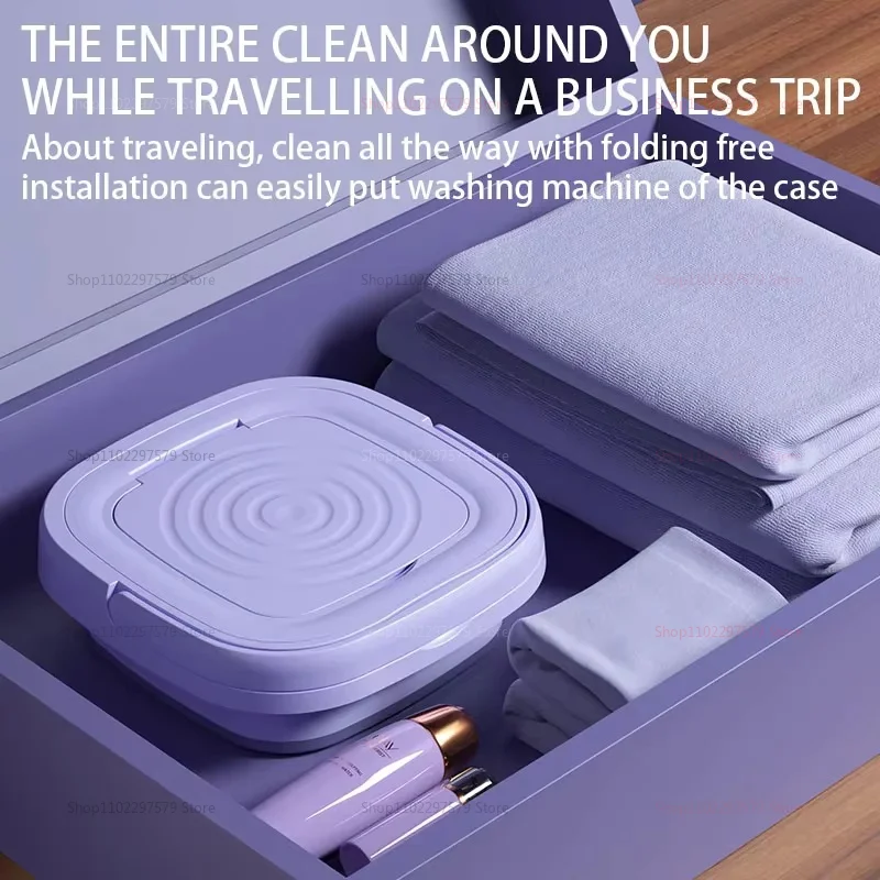 Foldable Mini Laundry Machine